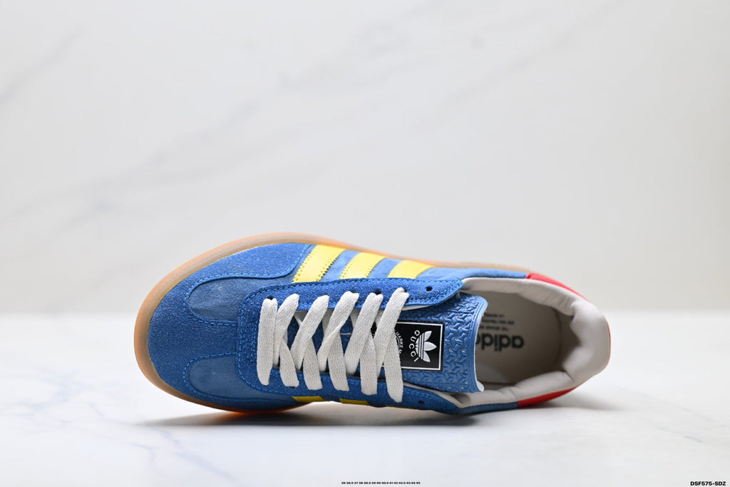 adidas  Gazelle Blue Yellow Sneakers