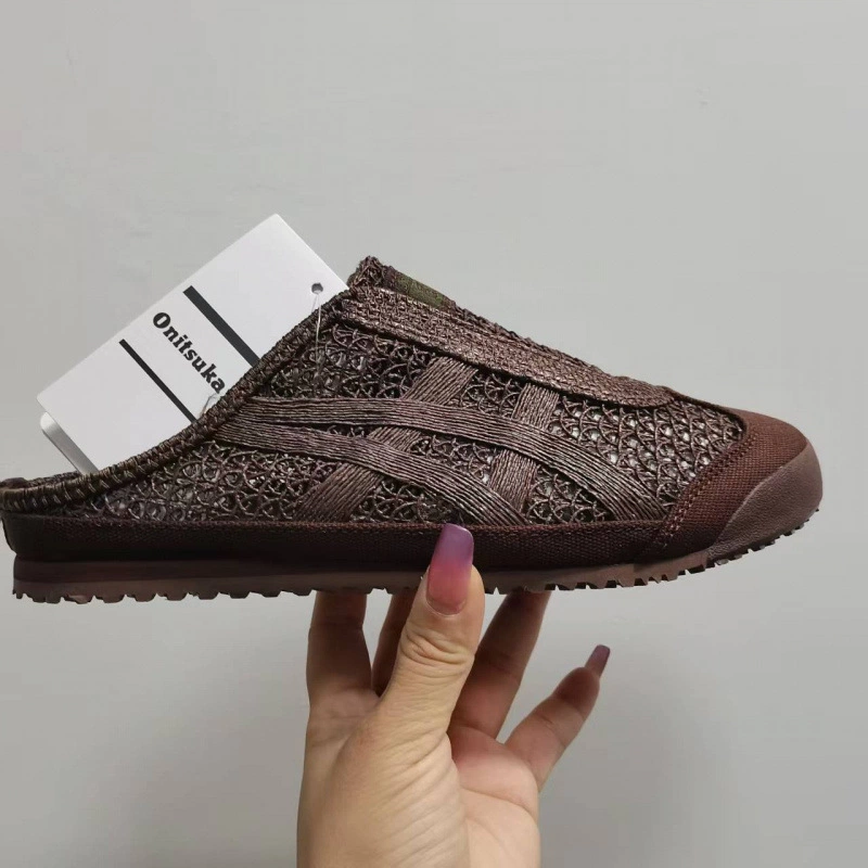 Onitsuka Tiger Mexico 66 Sabot | Breathable Mesh Slip-On Mule Sneakers