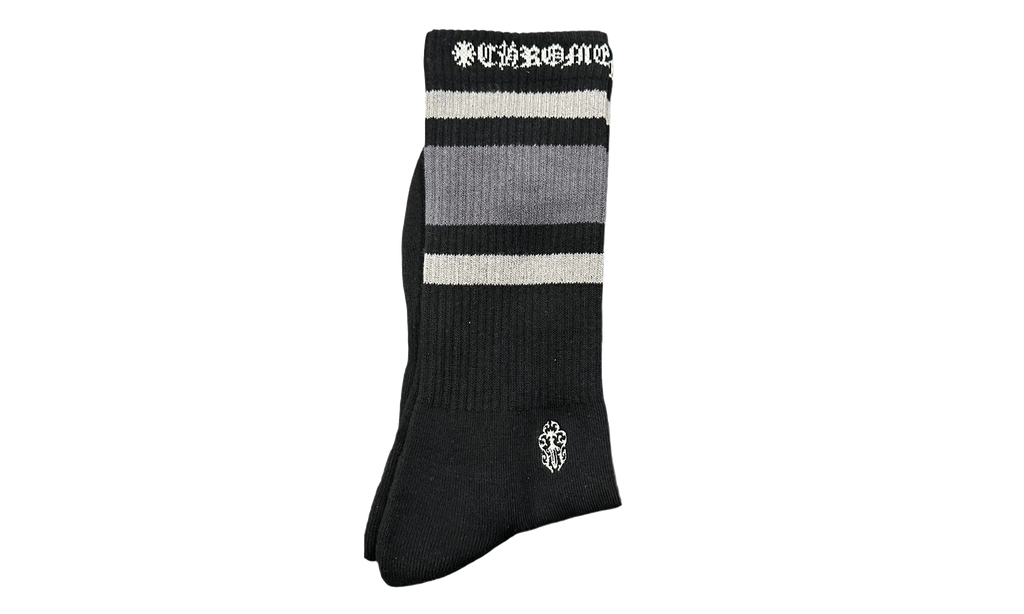 Sport Striped Socks "Black / Grey" CHRM1460