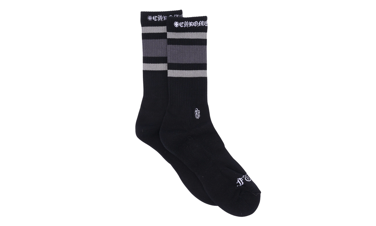 Sport Striped Socks "Black / Grey" CHRM1460