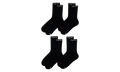 Hanes Socks (4) "Black" SU2010
