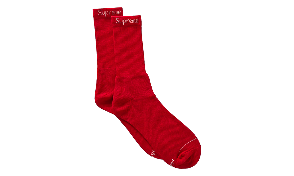 Hanes Socks (4) "Red" SU28603