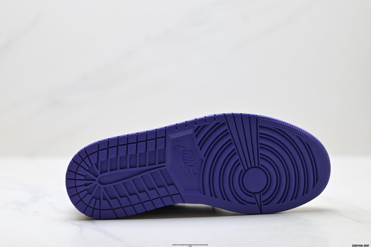 Nike Low-Top Sneakers Purple White Unisex Style 03