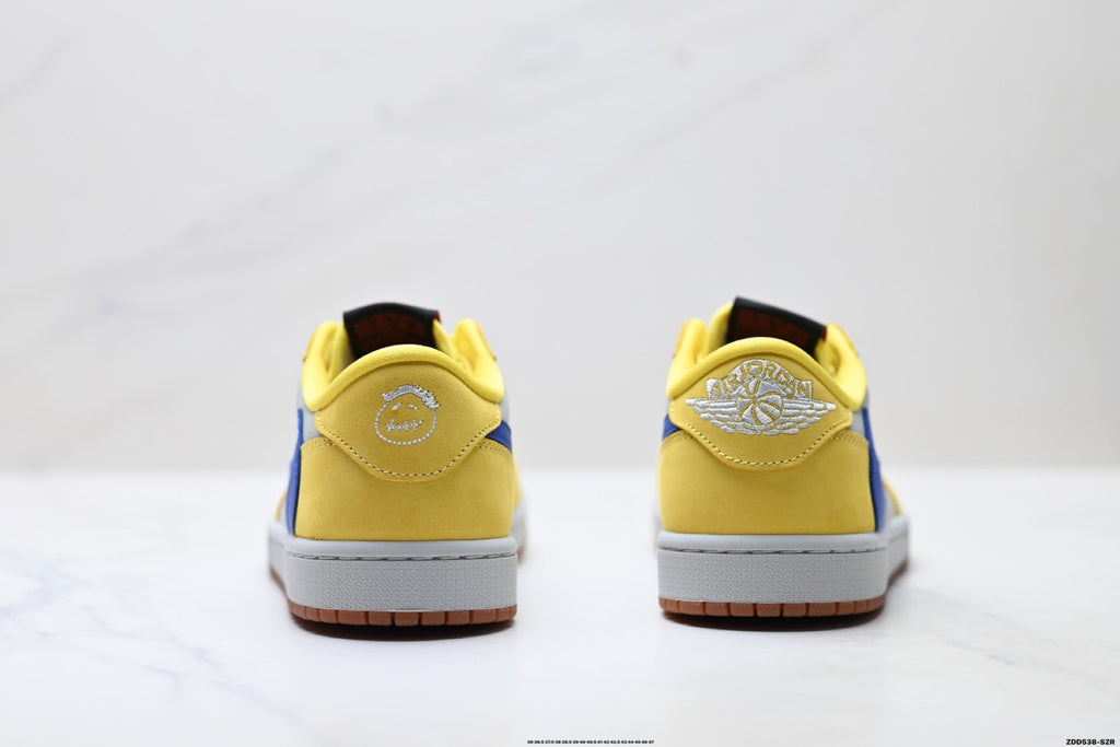 Nike Low-Top Sneakers Yellow Blue Unisex Style 31