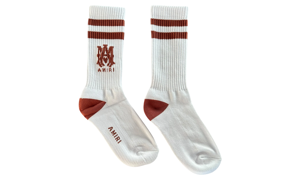 MA Logo Socks "White & Red" AMACSK1004 119
